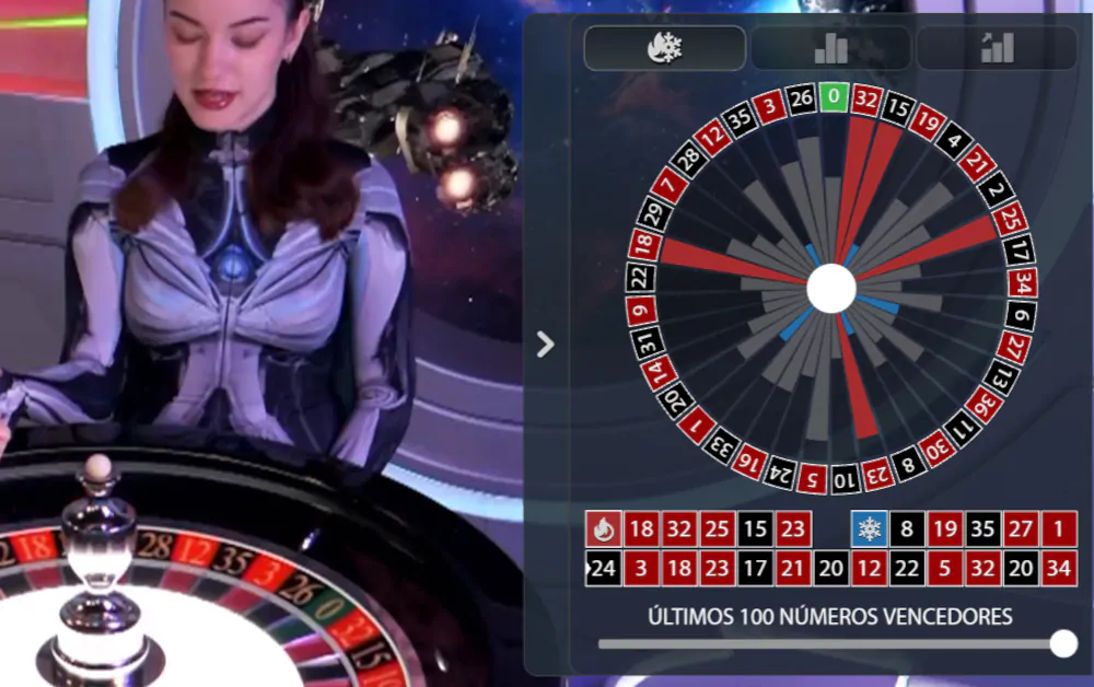 Galaxy Roulette  numeros vencedores