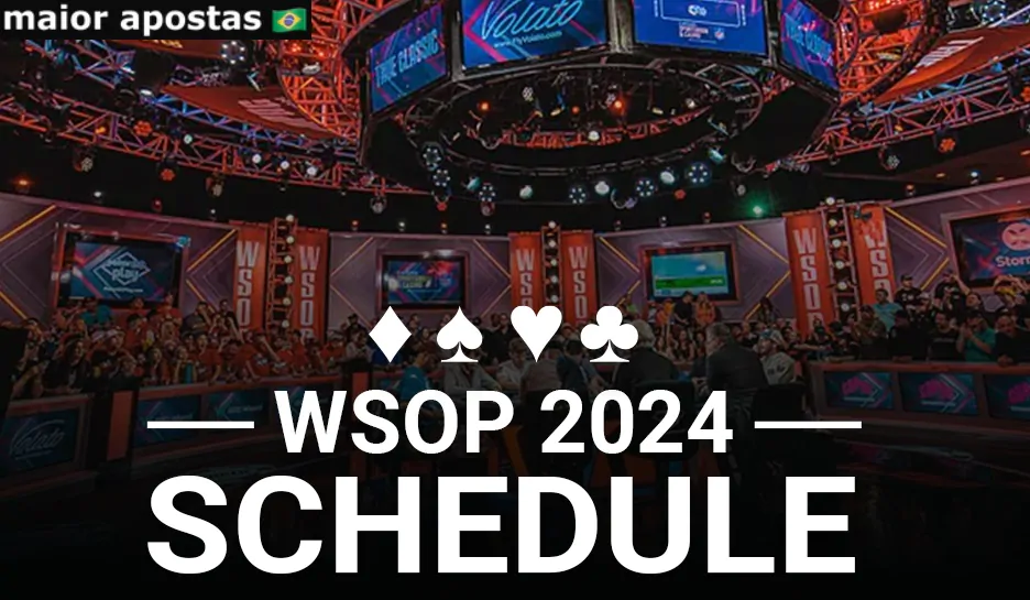 Foi divulgado as datas referentes ao Torneio dos Campeões de 2024 da WSOP, veja mais.