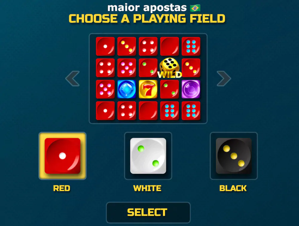 escolher-cor-slot-dice-million-bgaming