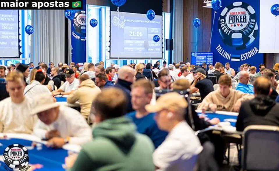 Tallinn receberá novamente o evento WSOP, em um calendário empolgante